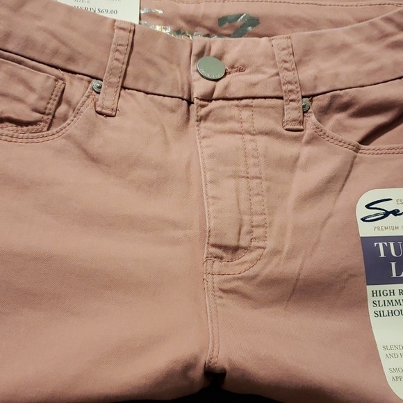 SEVEN 7 HIGH RISE SKINNY JEANS - Picture 4 of 12